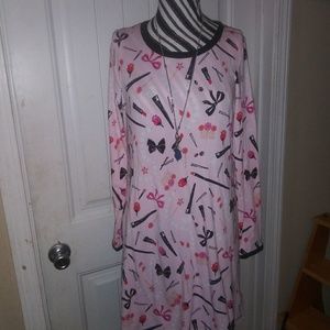 Kate Spade pink and red pajamas